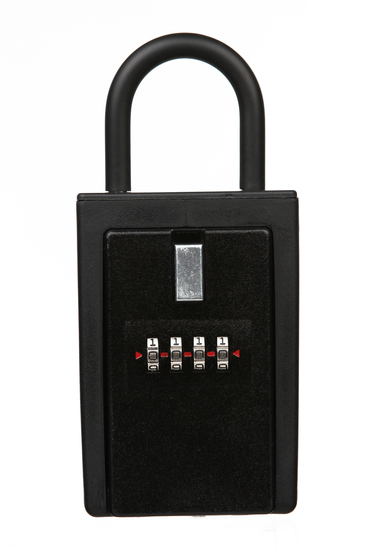 4 Tumbler Shackle Lock Box with EZI-SET