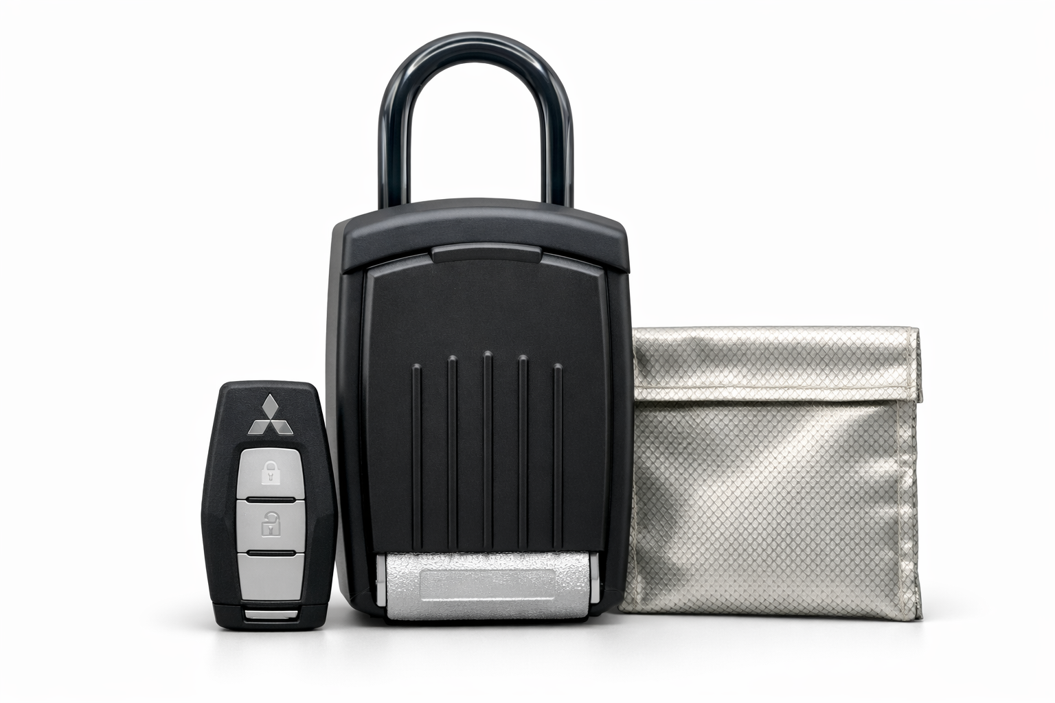 CARGUARD CAR KEY LOCK BOX + RFID POUCH