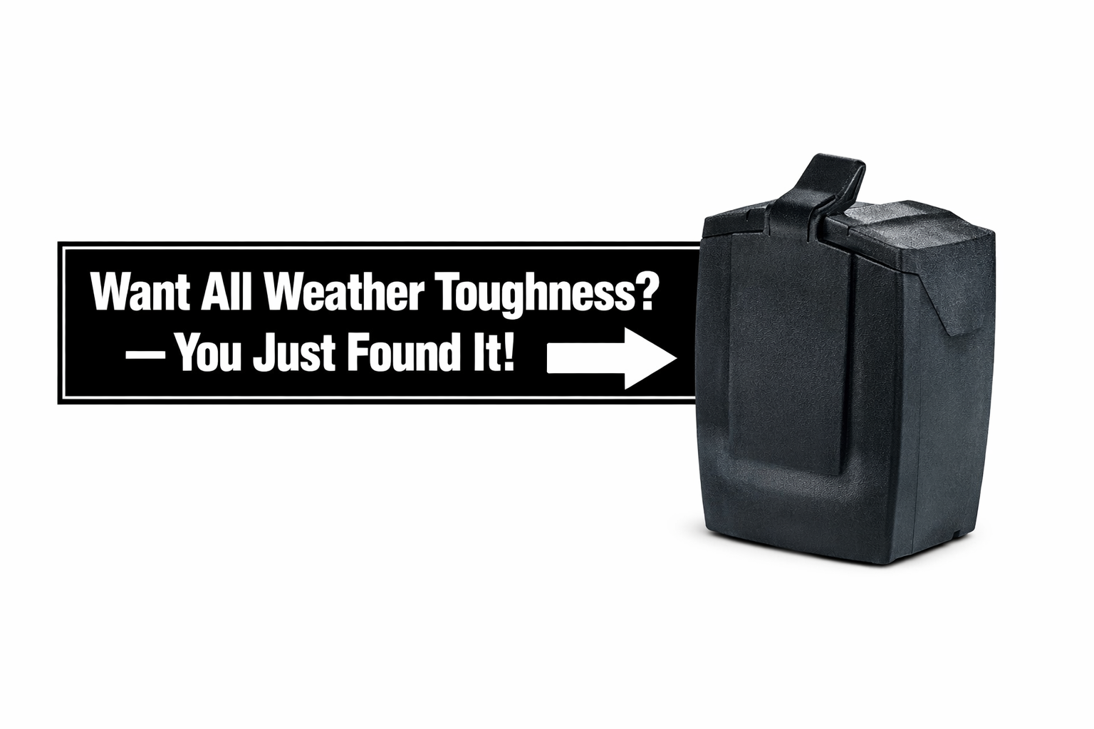 100% WATERPROOF WALL MOUNTED LOCK BOX - SH 011WP
