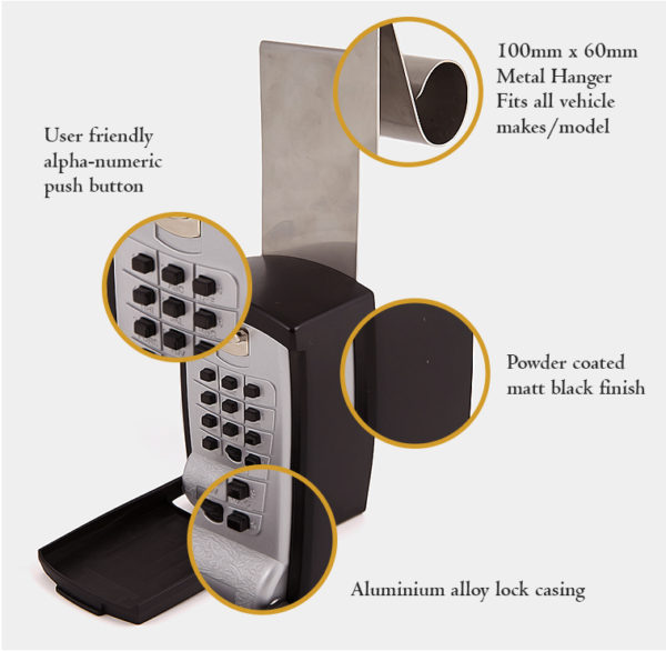 ELITE SERIES Car Key Lock Box by CARGUARD - Image 3