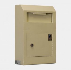 Protex Wall Mount Drop Box (Cream)