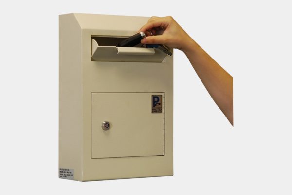 Protex Wall Mount Drop Box (Cream) - Image 3