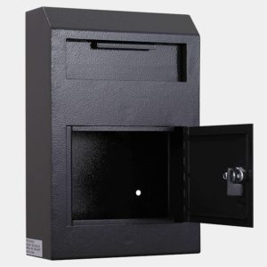 Protex Wall Mount Drop Box (Black)