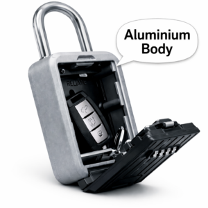 SH004 Shackle Lock Box – Weather‑Protected, 9,999 Code Security