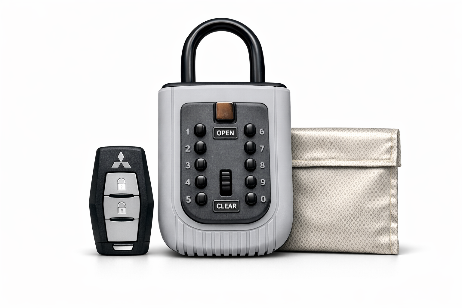 Car Key Lock Box – Push Button (SH001+ Car Edition)