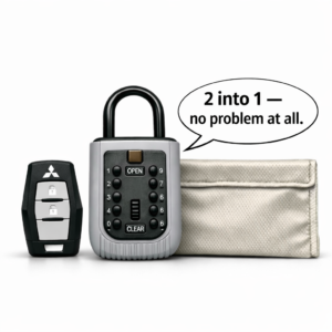 Car Key Lock Box – Push Button (SH001+ Car Edition)